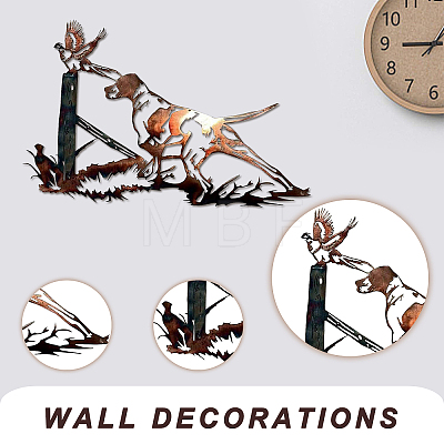 Iron Wall Decorations HJEW-WH0014-71-1