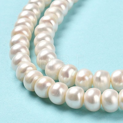 Natural Cultured Freshwater Pearl Beads Strands PEAR-J007-24-1