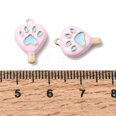 Alloy Enamel Pendants PALLOY-T094-05A-1