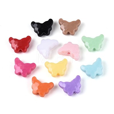 Opaque Acrylic Beads SACR-T017-71M-1