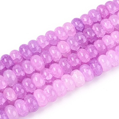 Glass Beads Strands GLAA-N059-5x8mm-13-1