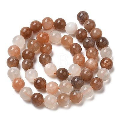 Natural Multi-Moonstone Beads Strands G-C021-01-1