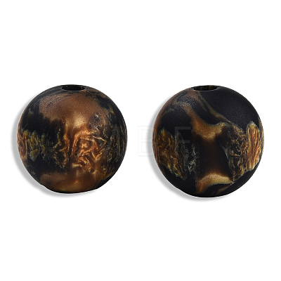 Frosted Resin Beads X-RESI-N034-17-A05-1