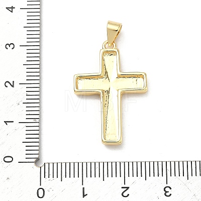 Brass Pendants KK-P350-17G-1