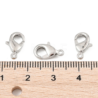 SHEGRACE Brass Lobster Claw Clasps XGR0010P-04P-1