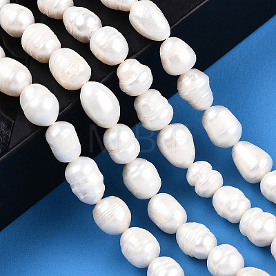 Natural Cultured Freshwater Pearl Beads Strands PEAR-N012-08K-1