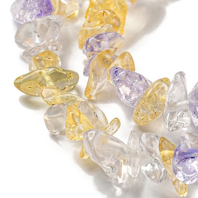 Crackle Glass Bead Strands G-F328-18-A-1