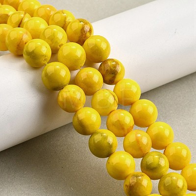 Natural Striped Stone Beads Strands G-D315-A01-04-12mm-1
