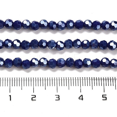 Opaque Glass Beads Stands EGLA-A035-P4mm-B09-1