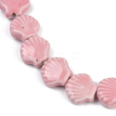 Handmade Porcelain Beads Strands PORC-Q002-01A-04-1