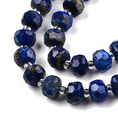 Natural Lapis Lazuli Beads Strands G-N327-08B-1