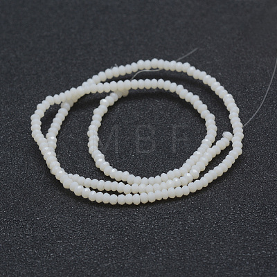 Opaque Glass Beads Strands X-EGLA-J144-NB11-1