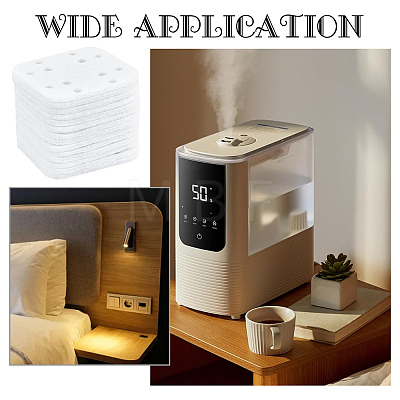 WADORN 30Pcs Cotton Fibre Perfume Pads DIY-WR0003-80-1