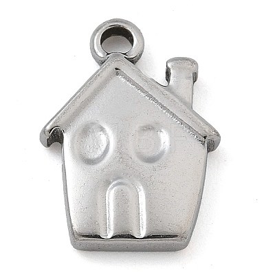 Anti-Tarnish 304 Stainless Steel Charms STAS-M084-01D-P-1
