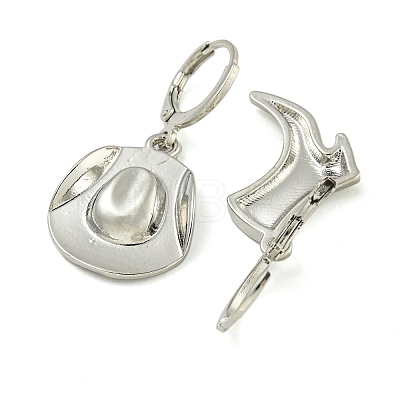 Alloy Hoop Earrings for Women EJEW-Z069-01P-1