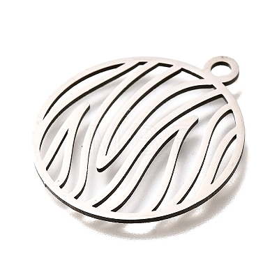 304 Stainless Steel Pendants STAS-B083-23P-1