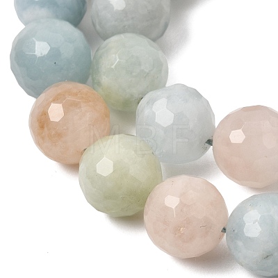Natural Morganite Beads Strands GG-CBA0166-A01-12mm-1