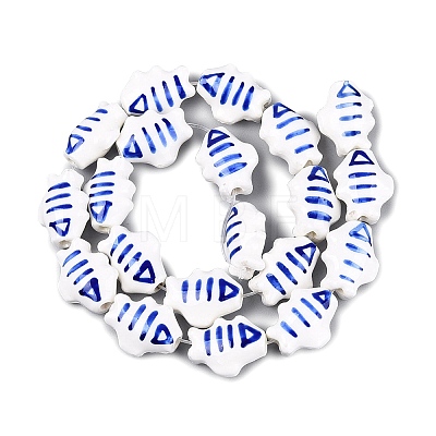 Handmade Porcelain Beads PORC-Q007-09B-1