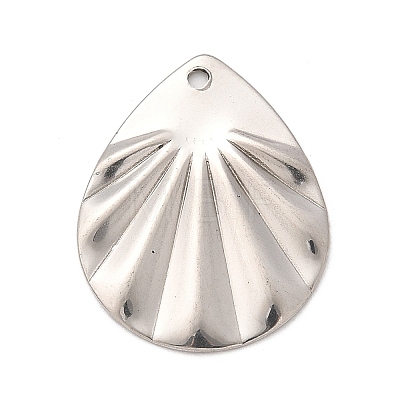 304 Stainless Steel Pendants STAS-F349-05P-02-1