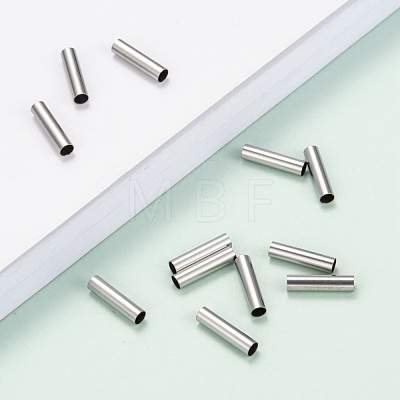 304 Stainless Steel Tube Beads STAS-G071-32P-1