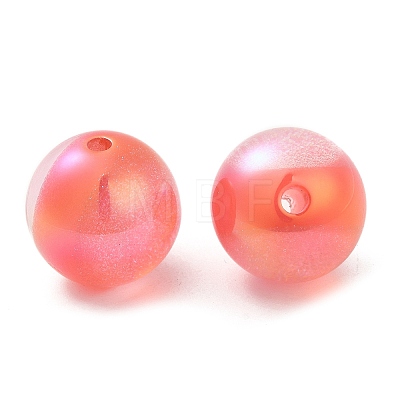 Two Tone Resin Beads RESI-Z015-02C-1