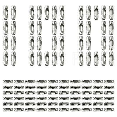 304 Stainless Steel Ball Chain Connectors STAS-YW0001-76P-1