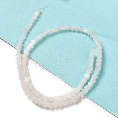 Natural White Jade Beads Strands G-G085-B28-01-1