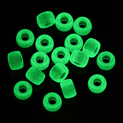 Transparent & Luminous Plastic Beads KY-T025-01-H02-1