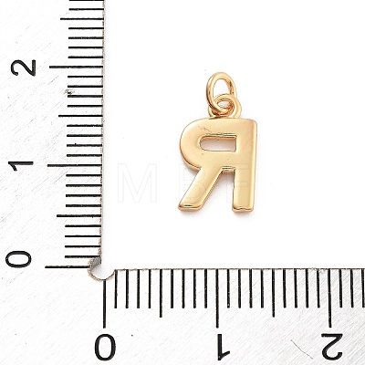 Rack Plating Brass Pendants KK-C065-02R-G-1