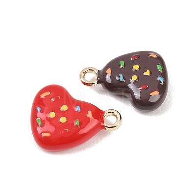 Alloy Enamel Pendants ENAM-A012-08G-1