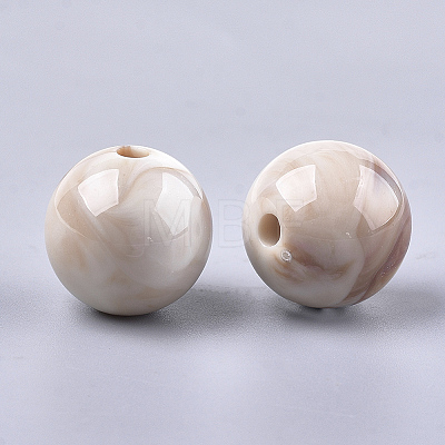 Acrylic Beads OACR-S029-060K-04-1