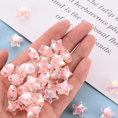 Transparent Acrylic Beads TACR-S152-02D-SS2112-1