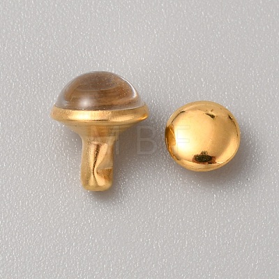 Round Brass Semi-Tublar Rivets FIND-WH0423-44A-1