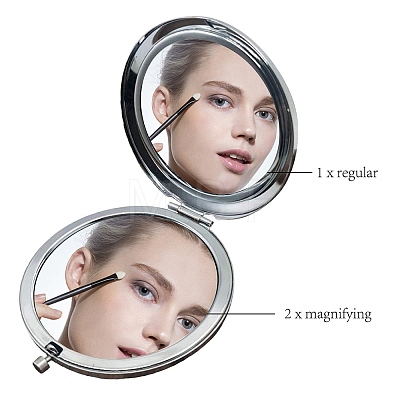 304 Stainless Steel Customization Mirror DIY-WH0245-003-1