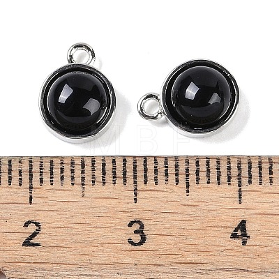 Natural Black Onyx(Dyed & Heated) Pendants G-K372-03P-04-1