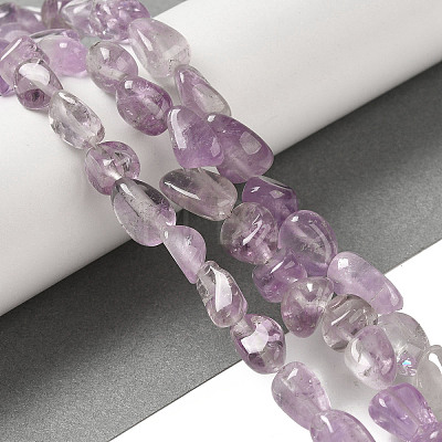 Natural Amethyst Beads Strands G-B078-D21-01-1