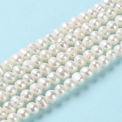 Natural Cultured Freshwater Pearl Beads Strands PEAR-E018-42-1