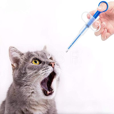 Plastic Pet Medicine Feeding Syringe AJEW-GA0002-05-1