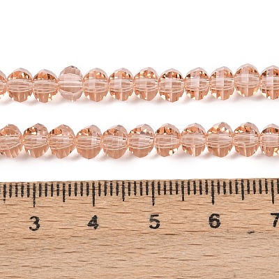 Transparent Glass Beads Strands GLAA-G125-01A-03-1