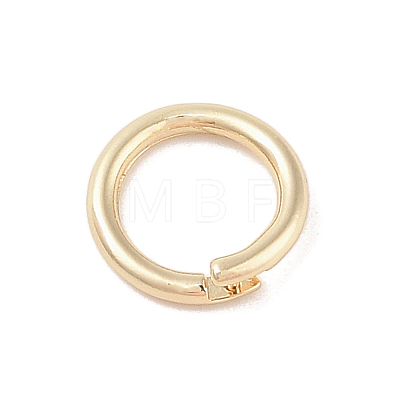 Brass Open Jump Rings KK-S369-01G-04-1