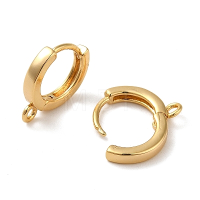 Brass Earring Findings KK-O100-02B-G-1