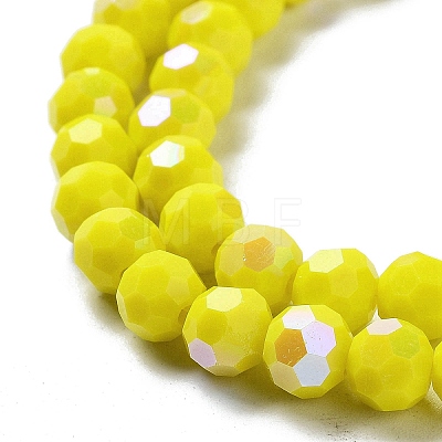 Opaque Glass Beads Strands EGLA-A035-P6mm-L04-1