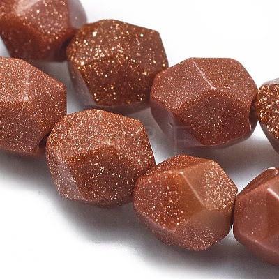Synthetic Goldstone Beads Strands G-G793-06A-01-1