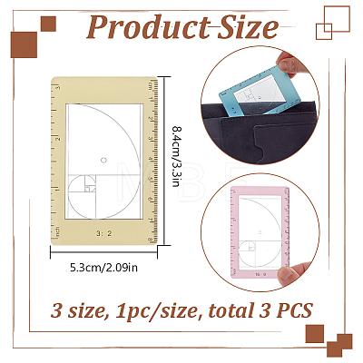 1Bag Acrylic Viewfinder AJEW-DR0002-29B-1