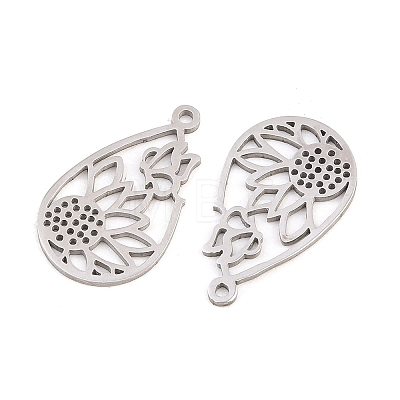 Buddhist 304 Stainless Steel Pendants LS-STAS-E521-06A-P-1