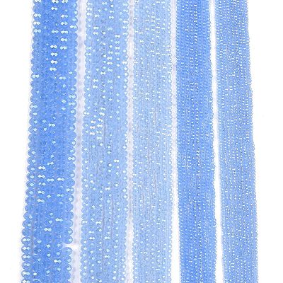 Electroplate Glass Beads Strands LS-EGLA-A044-J6mm-A03-1