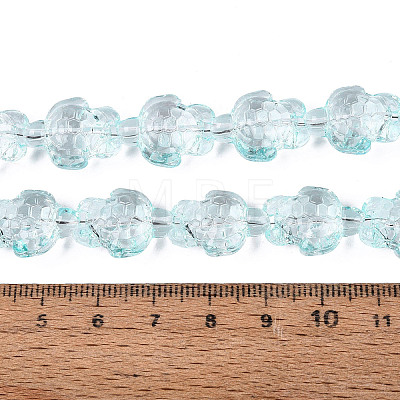 Transparent Glass Beads Strands DGLA-N021-02A-02-1