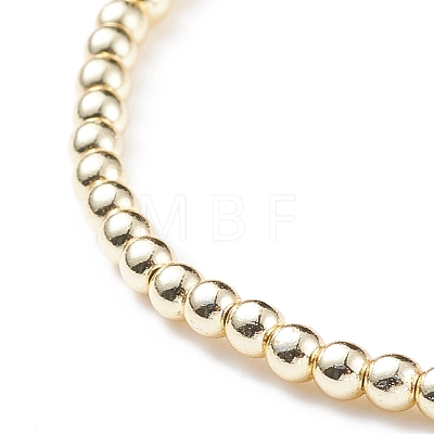 7Pcs 7 Style Synthetic Hematite Stretch Bracelets Set with Acrylic Letter Beads BJEW-JB08132-1