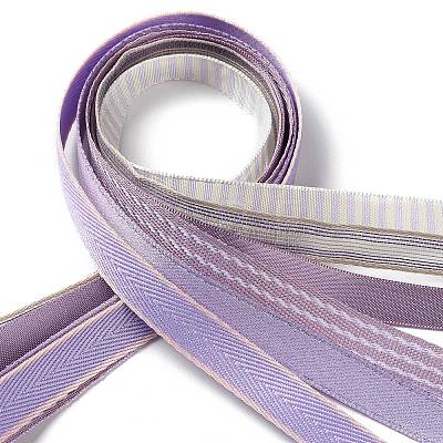 18 Yards 6 Styles Polyester Ribbon SRIB-Q022-B01-1