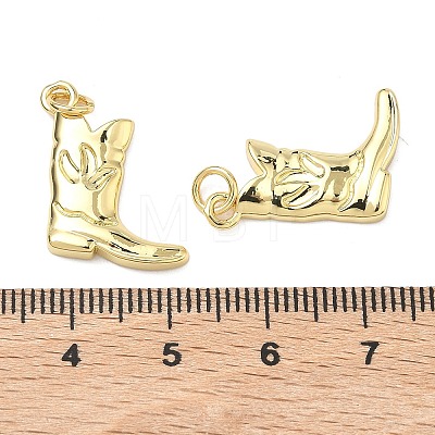 Brass Pendants KK-P345-08G-1